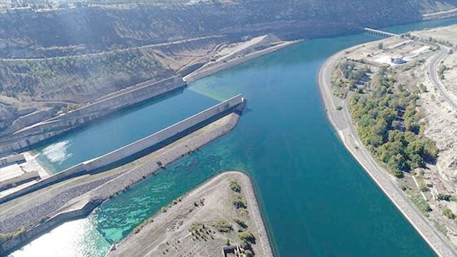 Üç barajda enerji artışı