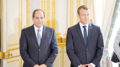 STK'lerden Macron'a 'Sisi'yi kınayın' çağrısı