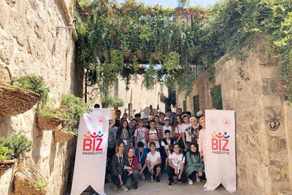 Gençler “Biz Anadoluyuz” projesiyle Mardin'i tanıyor