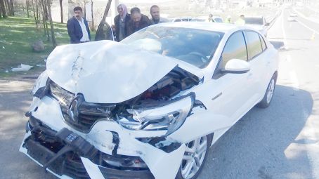 Diyarbakır'da trafik kazası: 3 yaralı 