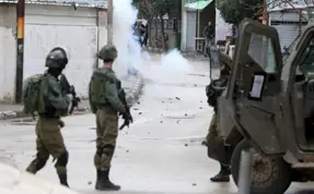 İsrail askerleri Batı Şeria'da 7 Filistinliyi yaraladı