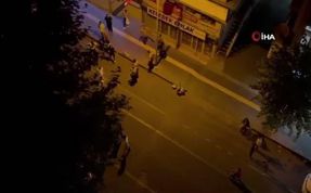 (Video) Diyarbakır’da iki grup sopalarla birbirine girdi