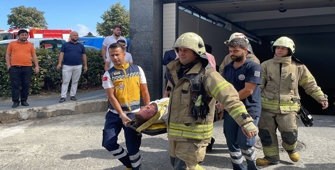 Esenler'de asansör düştü 7 kişi yaralandı