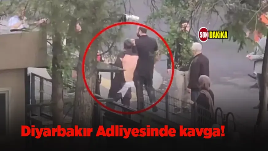 Diyarbakır Adliyesinde kavga!