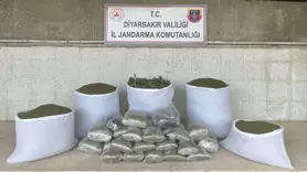 Diyarbakır'da 173 kilo esrar yakalandı