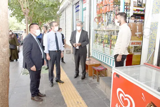 Başkan Beyoğlu korona virüs denetimlerine katıldı