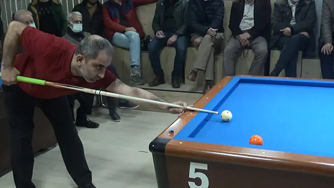 Diyarbakır’da 13 gün süren bilardo şampiyonasına 121 sporcu katıldı 