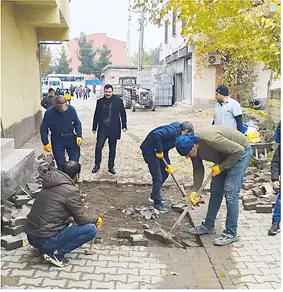 Bağlar'da kış hizmete engel değil