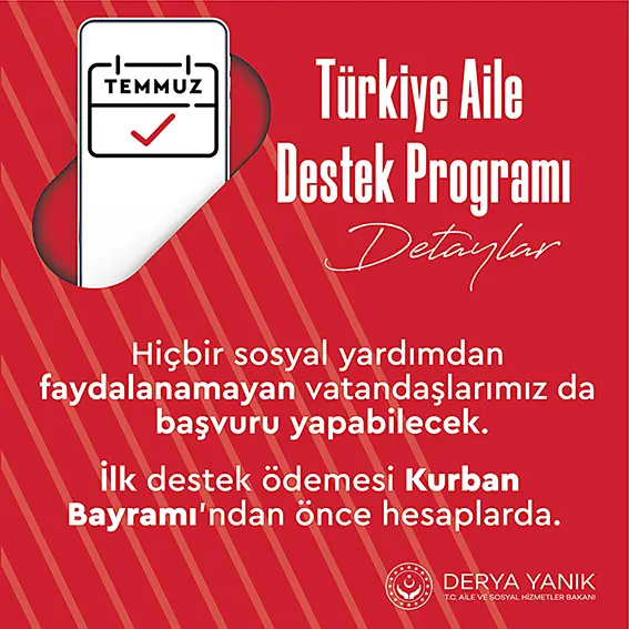 Aile Destek Programı'ndan kimler yararlanabilecek? 