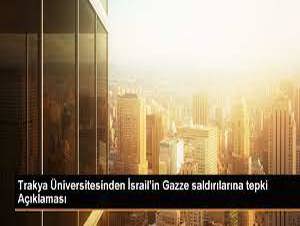  İsrail'in Gazze saldırılarına Üniversitelerden tepki çığ gibi