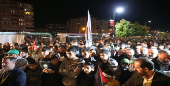 Diyarbakır'da İsrail protestosu