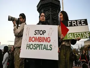 Washington'da, Gazze'deki çocuklar için yürüyüş düzenlendi