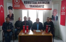 Vatan Partililer seçimde Cumhurbaşkanı Erdoğan için destek çağrısı yaptı