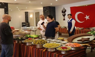 Gastronomi buluşmalarında çiğköfte şöleni yaşandı