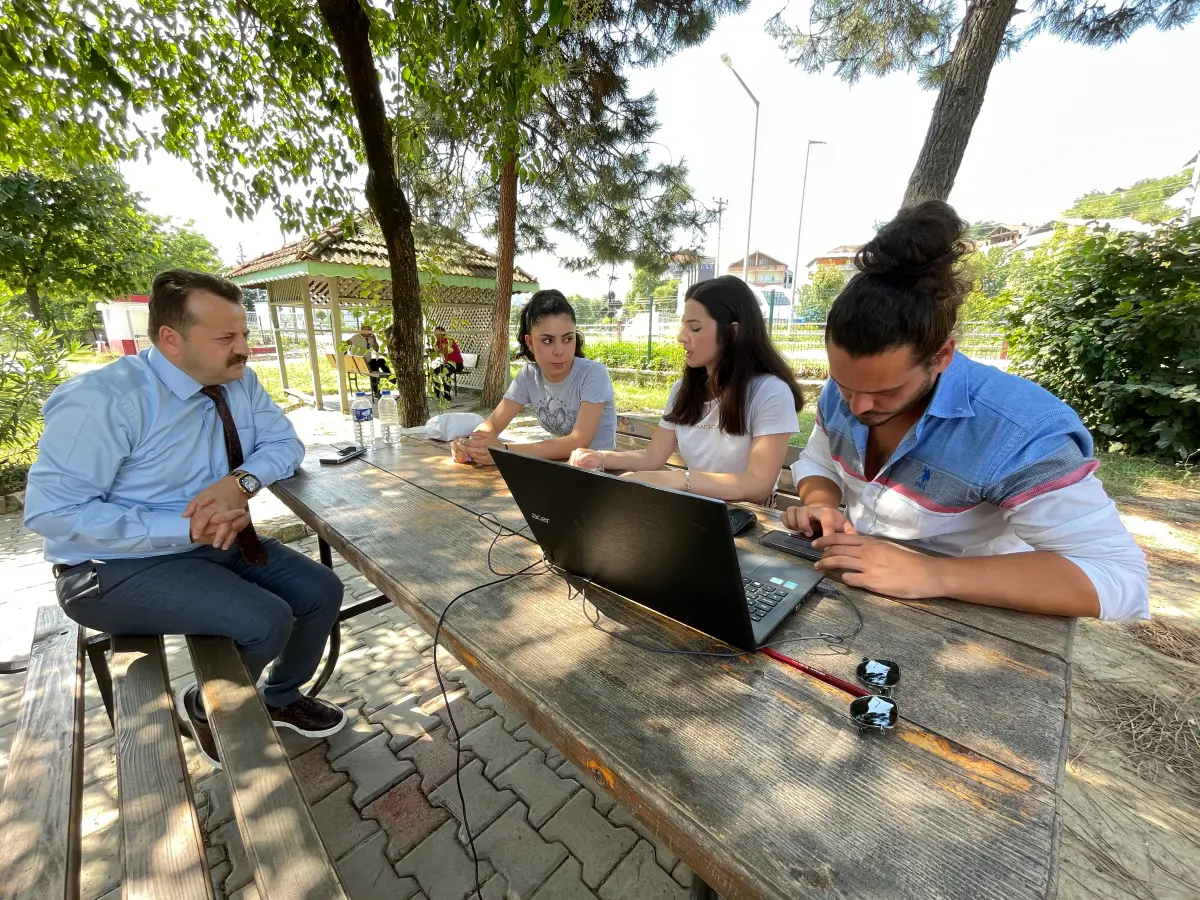 Bartın'da sel mağduru üniversite adaylarına 