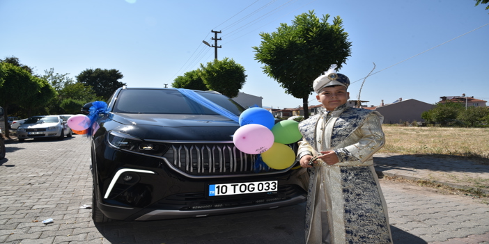 Togg, Balıkesir'de sünnet arabası oldu