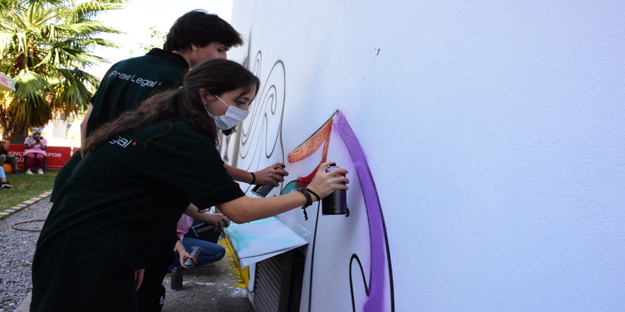 Gönüllü gençler deprem şehirlerini grafitilerle süsleyecek