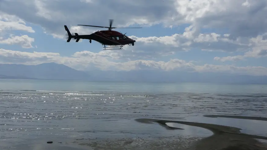 Polis helikopteri Rojin’i arama çalışmalarına destek veriyor