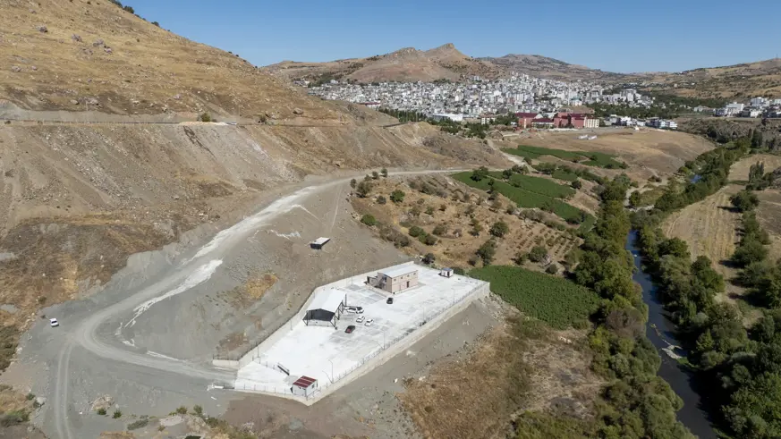 Çermik'te hayvan satış ve kesim alanı tamamlandı