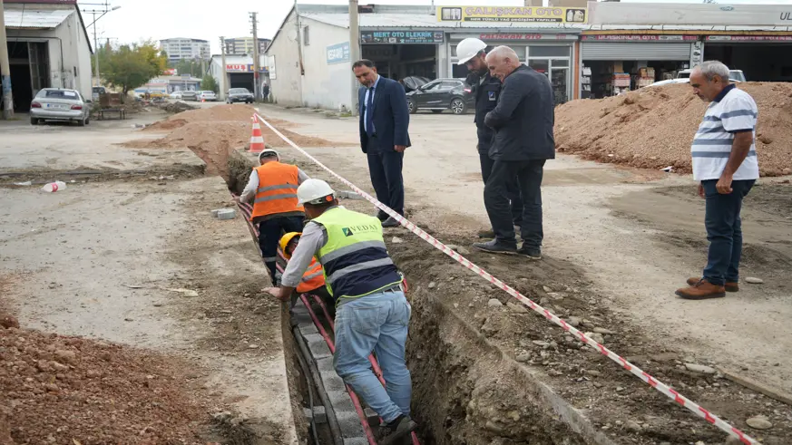 Muş’ta elektrik şebekesi yer altına alındı