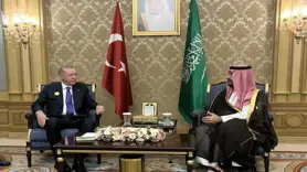 Cumhurbaşkanı Erdoğan, Suudi Arabistan Veliaht Prensi Muhammed Bin Selman ile görüştü