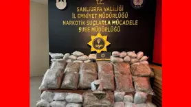 Şanlıurfa'da 76 kilogram uyuşturucu madde ele geçirildi