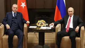 Cumhurbaşkanı Erdoğan Putin ile görüştü