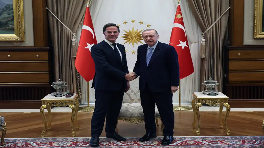  Cumhurbaşkanı Erdoğan, NATO Genel Sekreteri Rutte’yi kabul etti