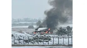 Esenboğa'da uçak yangını önce korkuttu sonra tatbikat olduğu ortaya çıktı