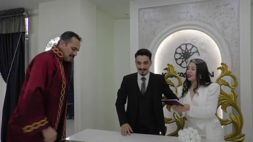 Nikah salonlarında '12.12.2024' yoğunluğu