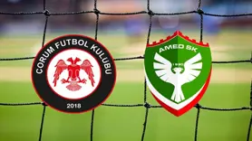 Çorum FK - Amedspor maçı başladı mı, hangi kanalda, saat kaçta oynanacak?