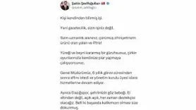 Başkan Şerifoğulları, “Genel müdürümüz, yönetim kurulu üyesi olarak hizmetlerine devam ediyor”