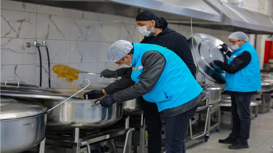 Halk Lokantalarına yemek üreten Aşxane’ye denetim