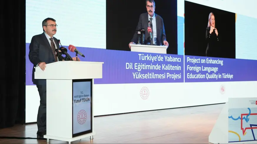 Tekin: Yabancı dil eğitiminde çağın ihtiyaçlarına göre proje geliştiriyoruz