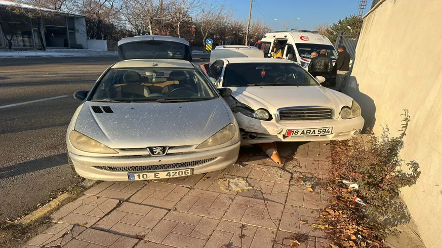 Van'da trafik kazası: 1 yaralı