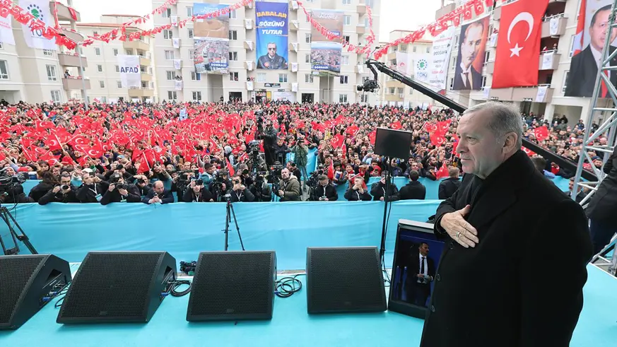 Cumhurbaşkanı Erdoğan: Asrın felaketinde milletimizin yanında dimdik durduk