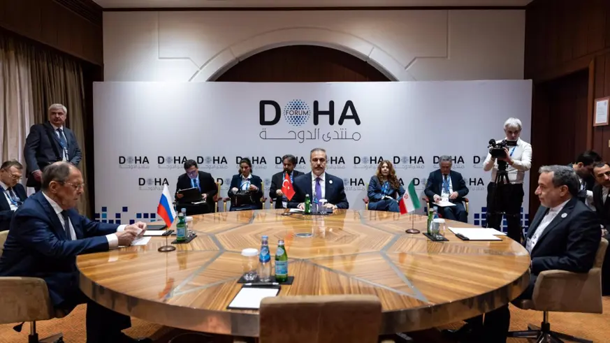 Doha'da üst düzey açılım: Dışişleri Bakanı Fidan, Rus ve İranlı mevkidaşlarıyla görüştü