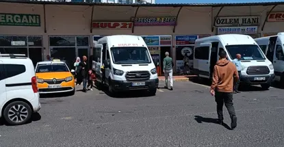 Diyarbakır’da ilçe otogarında bayram yoğunluğu