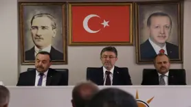 Bakan Yumaklı, AK Parti Kastamonu İl Başkanlığında konuştu