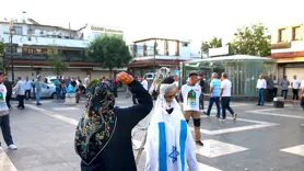 Diyarbakır'da bayram namazı sonrası İsrail protesto edildi