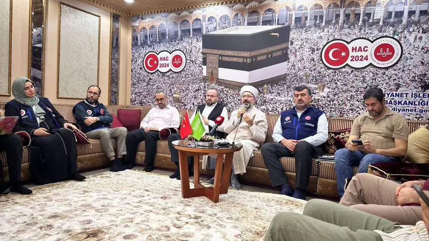 Diyanet İşleri Başkanı Ali Erbaş: “Mekke'de bir tek vatandaşımızı ihbar etmedik”