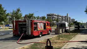  Diyarbakır'da restoranın bacasında çıkan yangın söndürüldü