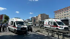 Avcılar'da otomobilin kaldırımdaki yayalara çarpması sonucu 5 kişi yaralandı