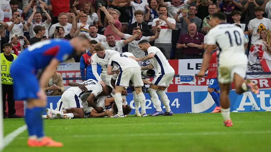 İngiltere uzatmalarda güldü, EURO 2024'te çeyrek finalde