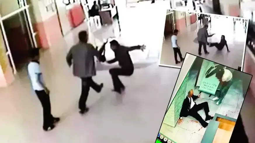 (Video) Öğretmene şiddete 7 yıl hapis