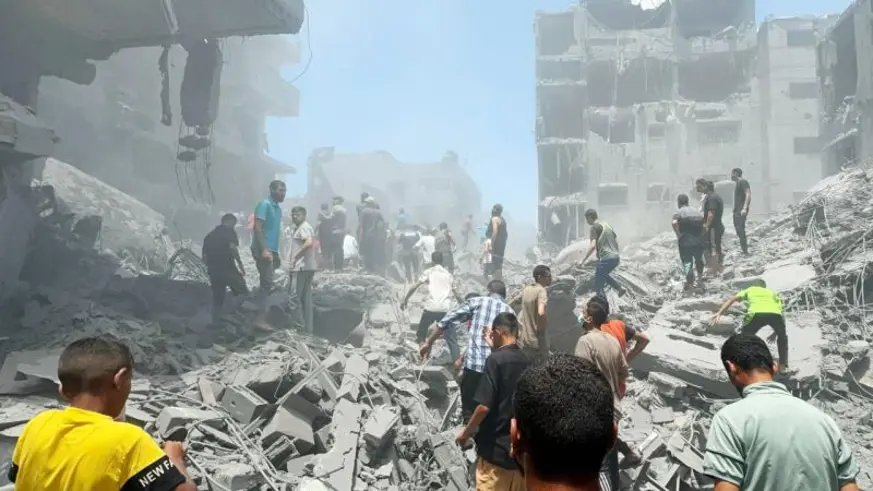 İsrail ordusunun Gazze'de bombaladığı evde 2 Filistinli çocuk öldü