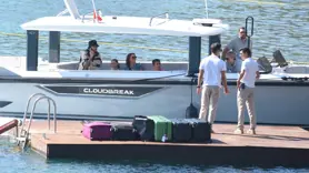 Lewis Hamilton Bodrum'da