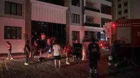 Diyarbakır'da sitede korkutan yangın