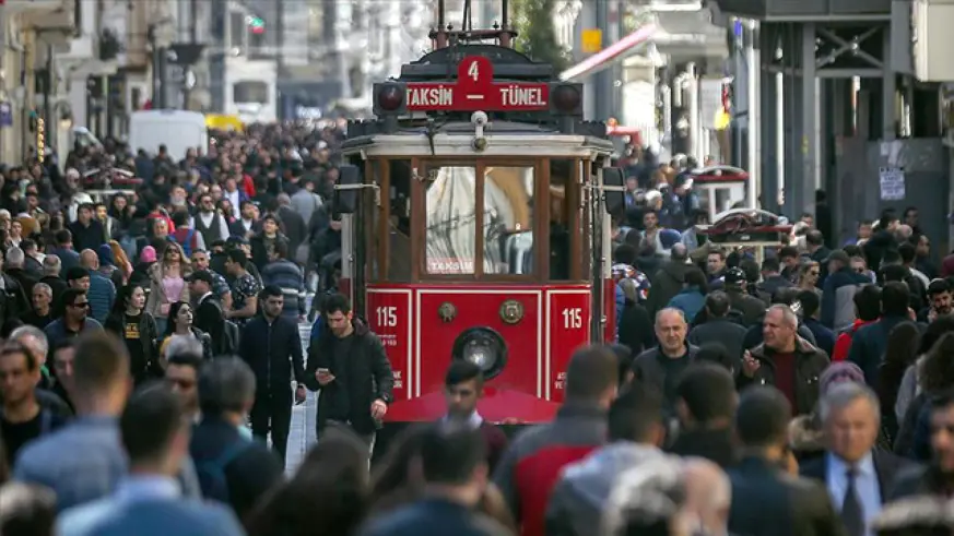 Türkiye nüfus büyüklüğüne göre sıralamada 18'inci sırada