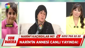 Narin Güran kaçırıldı mı? Narin'in annesi canlı yayında konuştu 